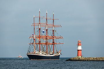 Segelschiff auf der Ostsee während der Hanse Sail von Rico Ködder