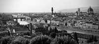Panorama Florence, vanaf Piazzala Michelangelo, Toscane Italie van Jasper van de Gein Photography thumbnail