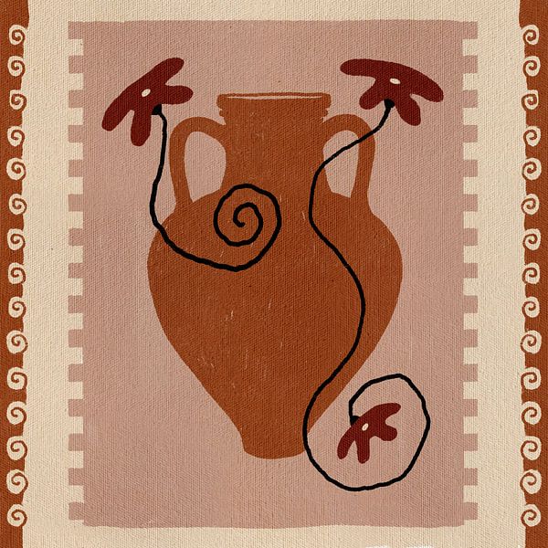 Außerhalb der Vase blüht 9 von Shatha Al Dafai