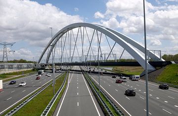 Zandhazenbrug over de A1 van Richard Wareham