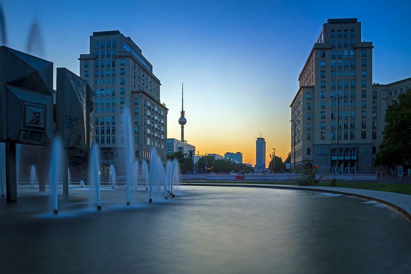 Strausberger Platz Berlin von Heiko Lehmann