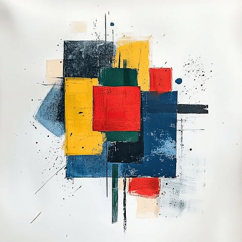 abstract colour palette