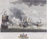 Schlacht auf der Doggersbank, Cornelis Bogerts, 1781 von Atelier Liesjes Miniaturansicht