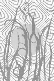 Ikigai. Sonne und Gras. Abstrakte minimalistische Zen-Kunst. Japandi-Stil III von Dina Dankers