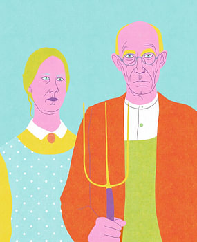 American Gothic in een nieuw jasje