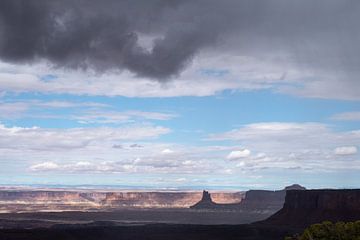 Storm over Canyonlands in Utah by John Faber