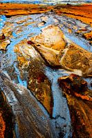 sulphur and water