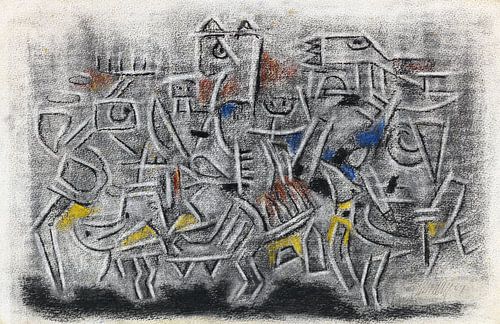 WILLI BAUMEISTER, Zonder Titel, 1947