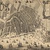 Amsterdam, historical map by 1000 Schilderijen
