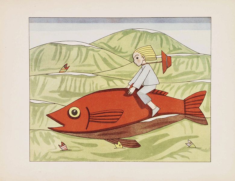 Peregrin and the goldfish, Tom Seidmann-Freud, 1929 by Atelier Liesjes