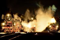 Steam locomotive in Rotterdam