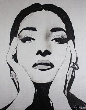 LA DIVA  van Kathleen Artist Fine Art