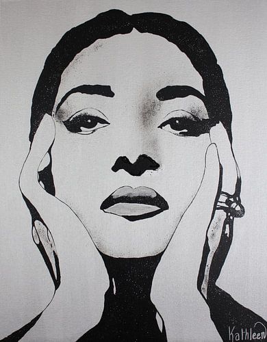 LA DIVA «Diamond» sur Kathleen Artist Fine Art