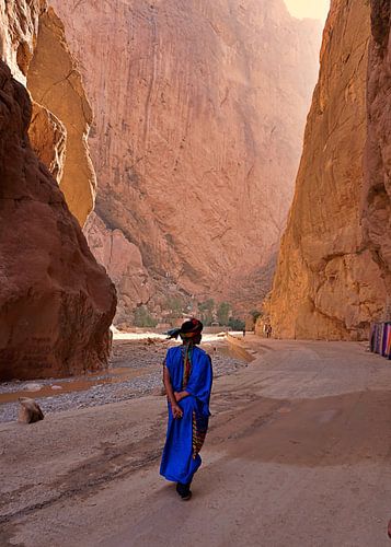 todrakloof met blauwe gids