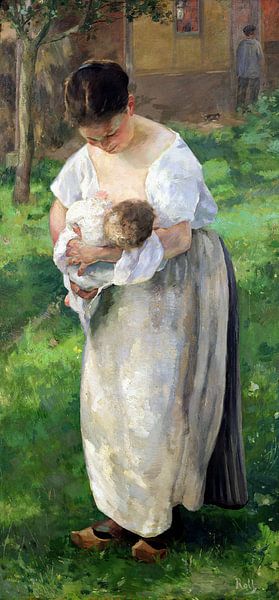 Alfred Roll,De natte verpleegster van finemasterpiece