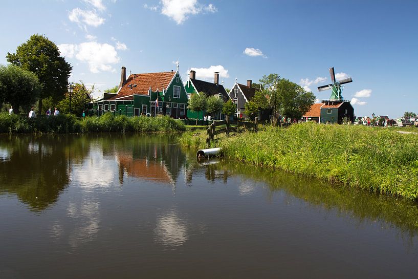 Een typisch oud Hollands landschap van Rijk van de Kaa