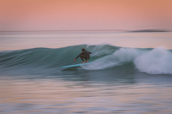 Surf's up! Rincon Kalifornien