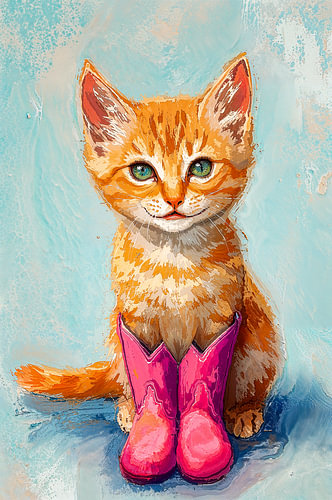 Der gestiefelte Kater – Orangefarbener Tabby