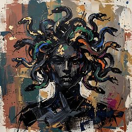 Medusas Blick im Schatten von ButterflyPix