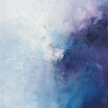 Diepe Blauwtonen van Reflectie van BS