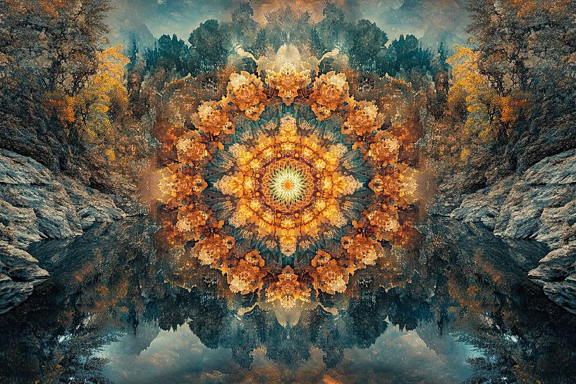 équilibre spirituel par Egon Zitter