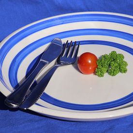 Menu végétarien sur Matthias Brix