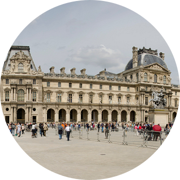 Louvre panorama in Parijs van Sean Vos