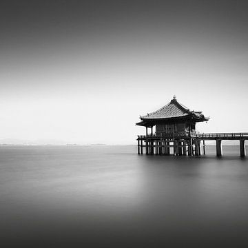 Ukimido Hall, Lake Biwa. Japan by Stefano Orazzini
