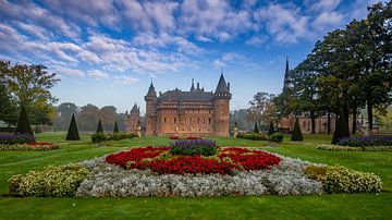 Landschaftsfotografie - Schloss De Haar... von Bert v.d. Kraats Fotografie