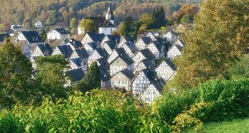 Village à colombages de Freudenberg dans le Siegerland