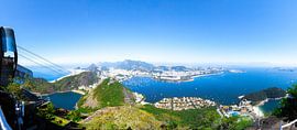 Panorama von Copacabana, Botafogo und Rio Centro von Martijn