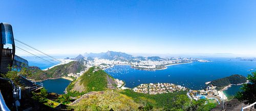 Panorama of Copacabana, Botafogo and Rio Centro