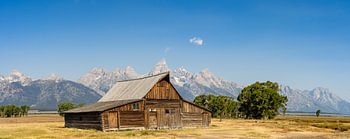 Grand Teton National Park, USA, T.A. Moulton Barn on Mormon Row