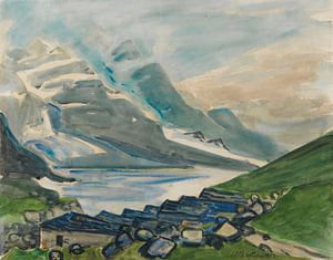 Max Pechstein, Bergsee, 1923