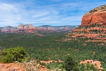 De omgeving van Sedona in Amerika van Linda Schouw