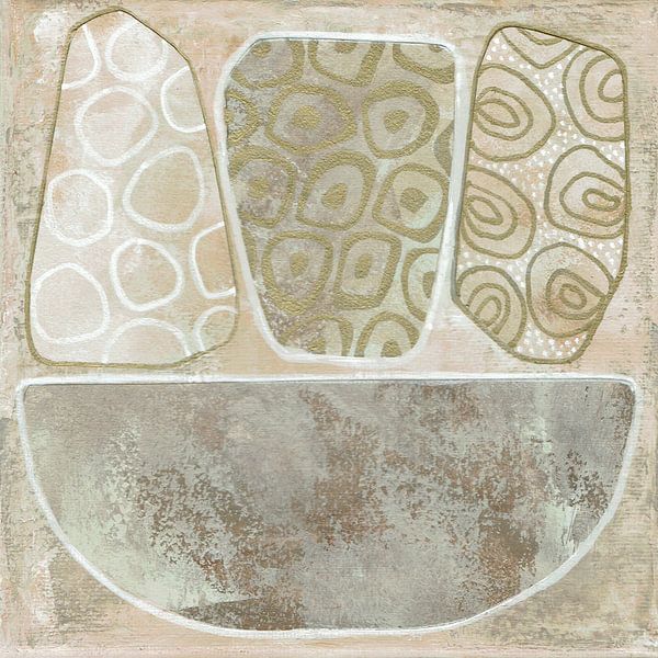 Organischer Minimalismus in Beige von Behindthegray