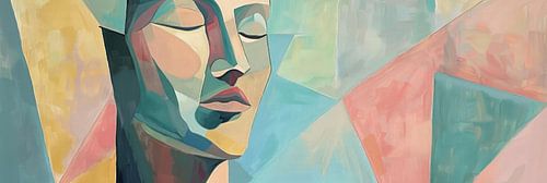 Geometric woman