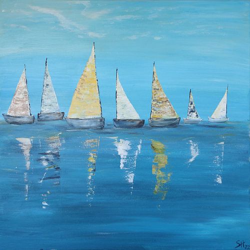 Segelschiffe von silke.art - Silke Hemelt -