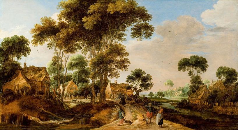 The Country Road, Gillis Claesz de Hondecoeter by Masterful Masters