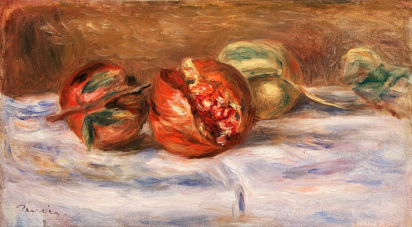 Renoir, Granaatappels (granaten) (1910) by Atelier Liesjes