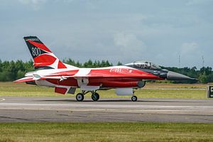 Équipe danoise de démonstration de F-16 en solo 2022 "Dannebrog".