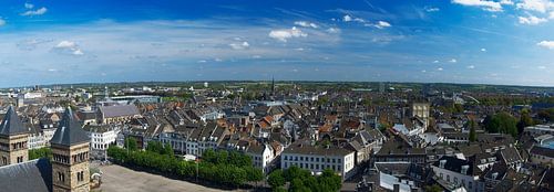 Maastricht Panorama vanaf het Vrijthof