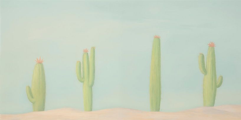Four Cacti van Whale & Sons