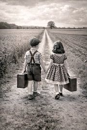 De lange weg van de kindertijd