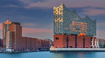 De Elbphilharmonie, Hamburg, Duitsland van Henk Meijer Photography