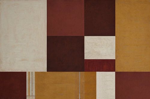 Geometrisch minimalistisch schilderij