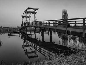 brug weerspiegeling sur Chris van Es