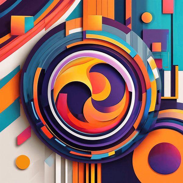 Abstrakte Farben von The Photo Artist