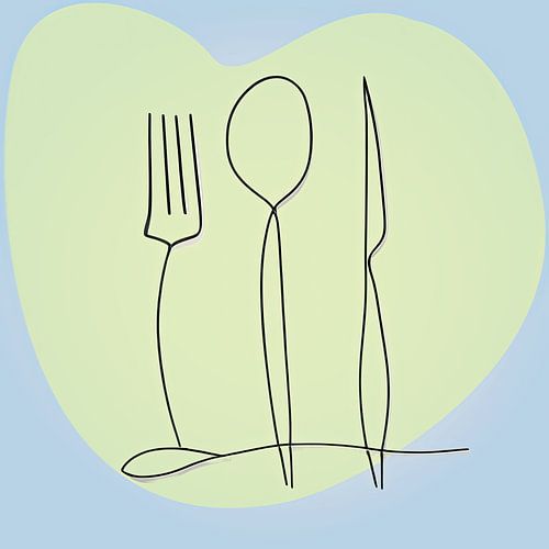Minimalistisch Tafelgerei