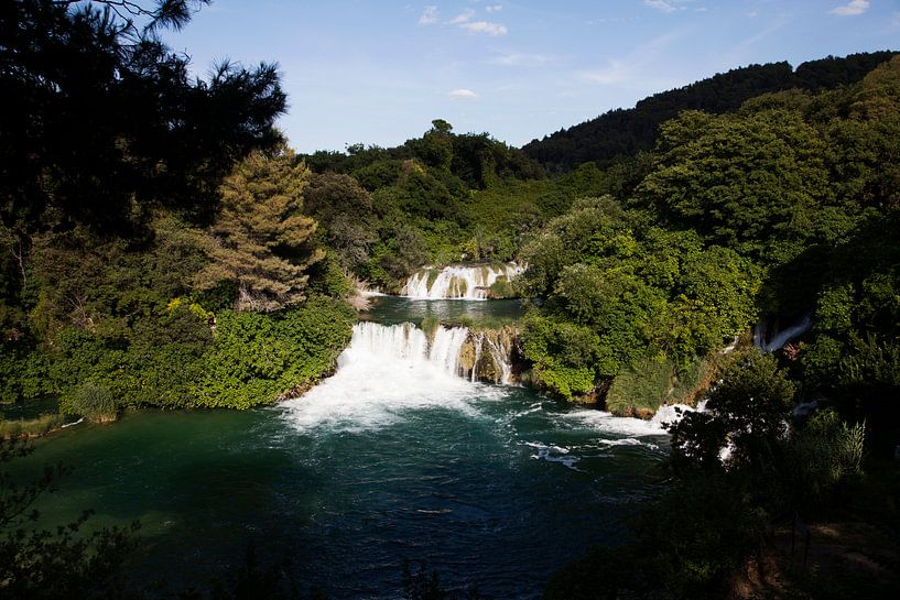 Die Schönheit eines Wasserfalls von Daan Ruijter